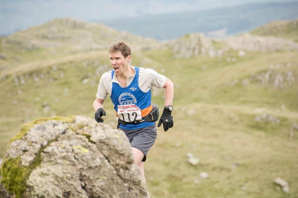 Global Therapies: Tim during the Coniston fell race