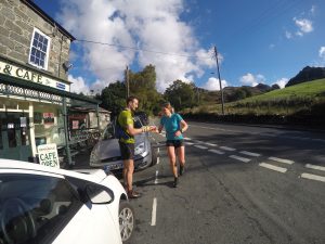 Capel Curig pit stop